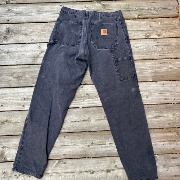 Vintage Cahrhartt Carpenter Pants B12 ONX Size 34 - Picture 4 of 7
